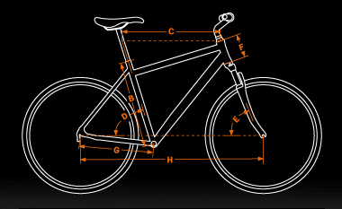 Geometria Biciclette KTM