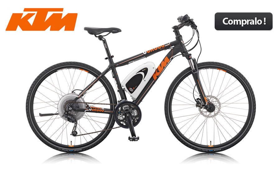 KTM E-Cross la Bicicletta Elettrica con Sistema BionX