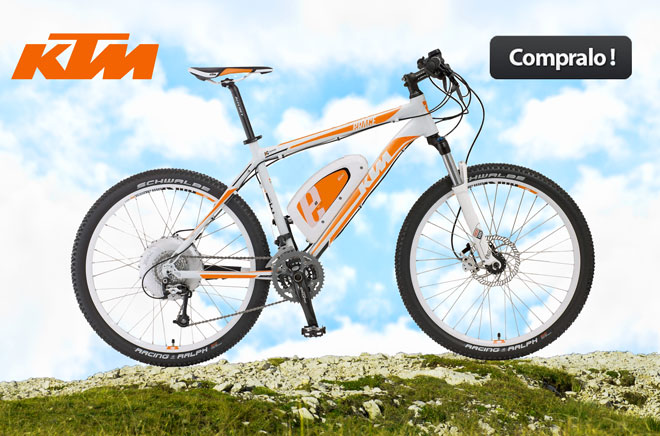 KTM E-Race la Bicicletta Elettrica con Sistema BionX