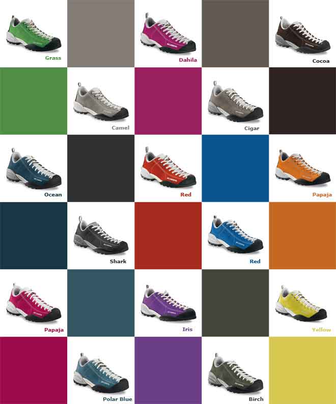 scarpa mojito colori